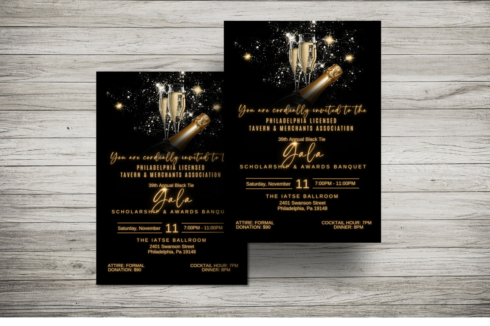 Flyer/Invitation designs for Special Occasions