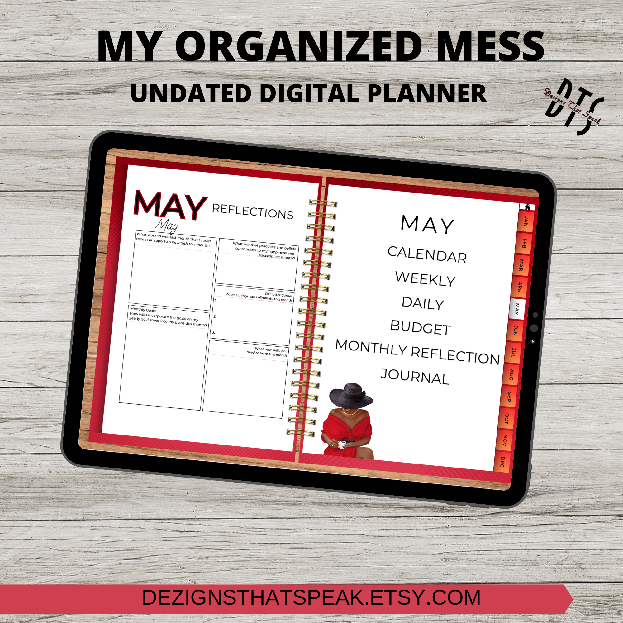 My Organized Mess Digital Planner