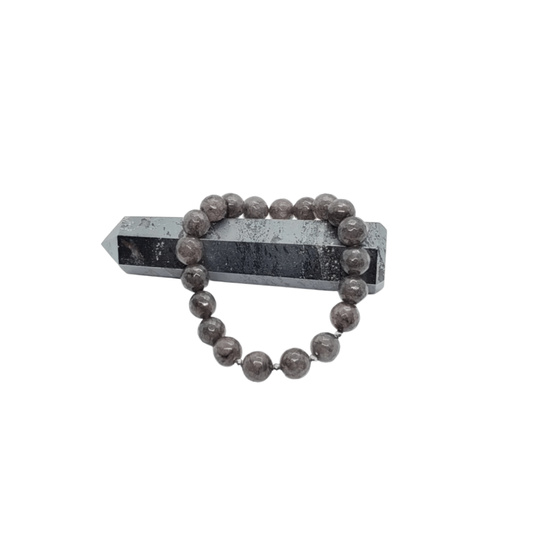 Grey Jade Bracelet