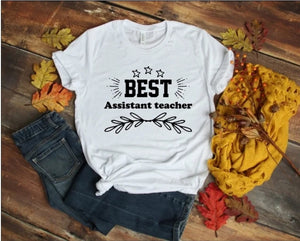 Best Assistant Teacher T-shirt